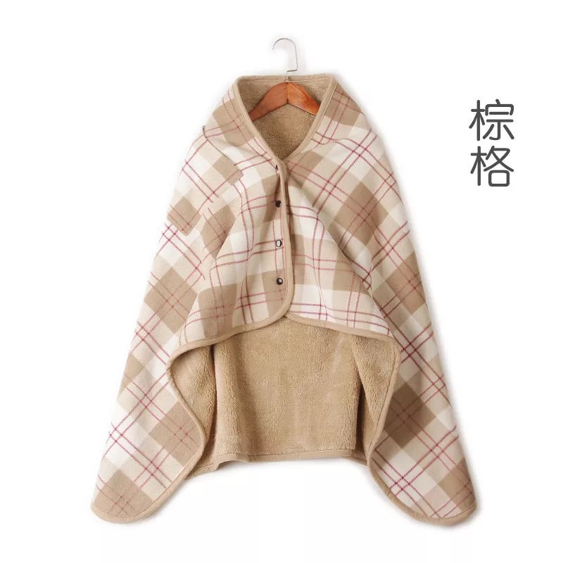 Factory Direct Supply Shawl Blanket Moisture Wicking Flannel Blanket Lazy Blanket Polar Fleece Office Shawl Knee Blanket