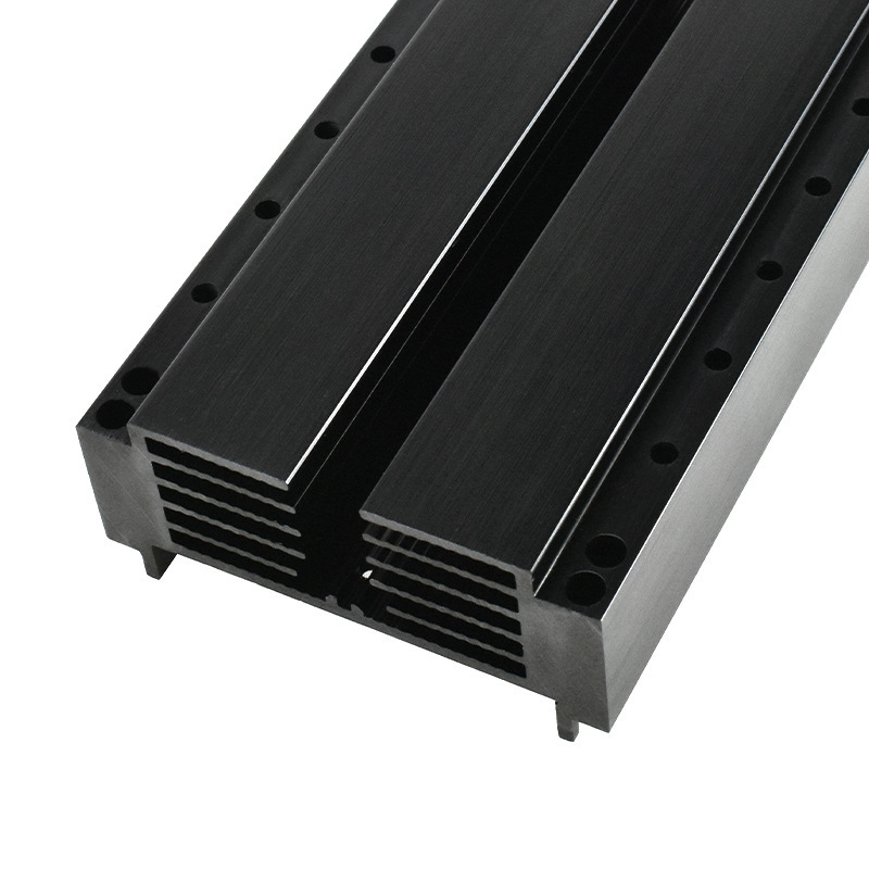 电子功放散热器 铝型材散热器cnc加工电子散热片 佛山铝材