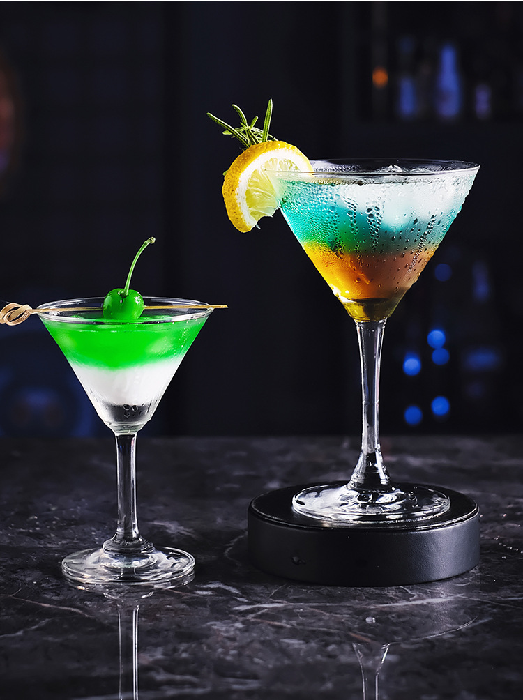 玻璃鸡尾酒杯ins玛格丽特杯马天尼杯酒吧网红杯子高脚杯创意酒杯