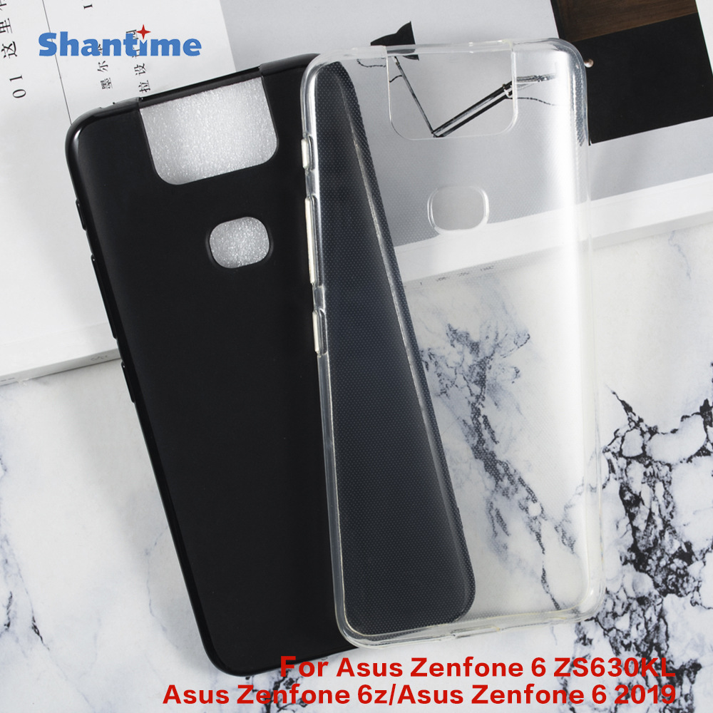 适用Asus Zenfone 6 ZS630KL手机壳翻盖手机皮套TPU布丁套软壳