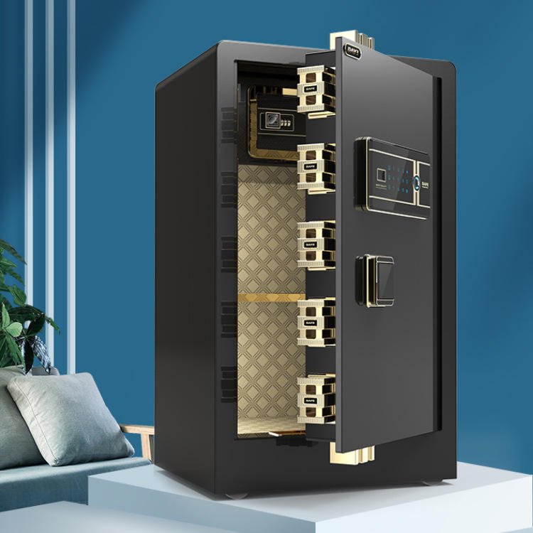 大一保险柜家用小型保险箱隐藏式密码指纹全钢保管箱办公室文件柜