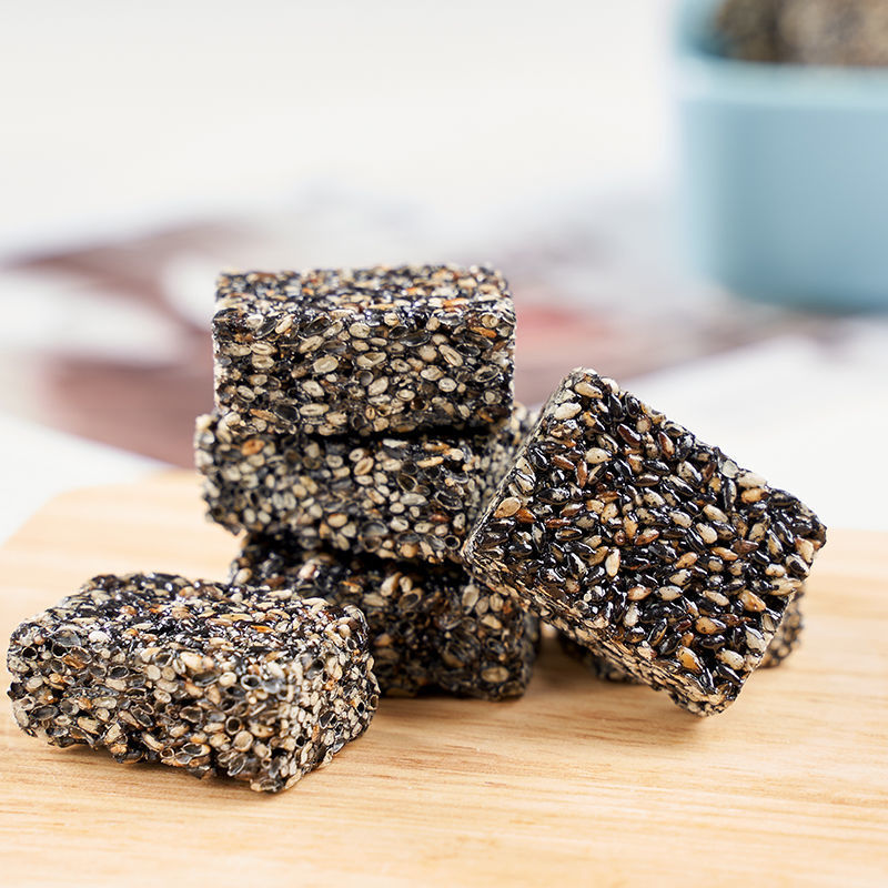 传统手工芝麻糖花生酥黑芝麻花生糖老式糕点特产散装休闲零食250g