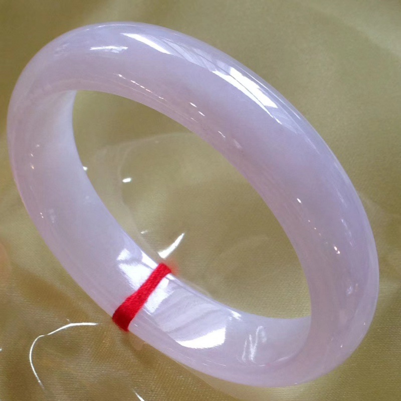 糯种紫罗兰翡翠手镯子粉紫天然缅甸玉手镯女款玉石镯子热卖-阿里巴巴