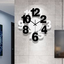 欧式钟表挂钟客厅现代简约时钟个性创意时尚表家用艺术大气石英钟