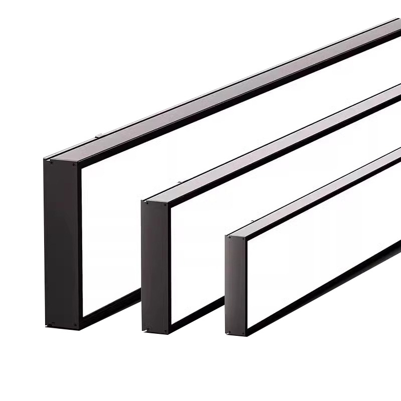 led office light Office hanging light classroom light grille bar light gym light led strip light square light image