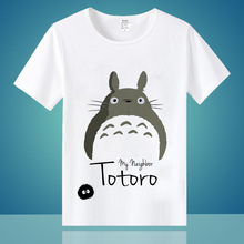 宫崎骏动漫短袖T恤 龙猫二次元衣服男女 儿童成人夏季周边服装