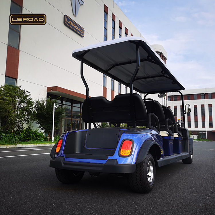 专业供应6-8座电动高尔夫捡球车充电高尔夫球包车敞篷高尔夫球车