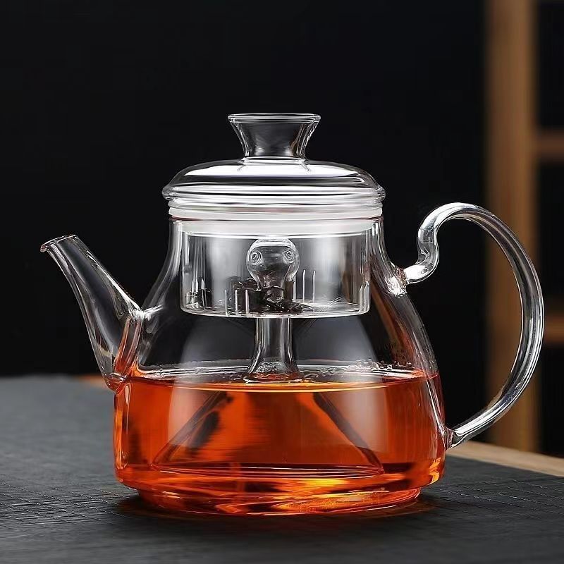 high temperature resistant glass tea set electric ceramic stove steam teapot tea brewing pot health pot open fire heating