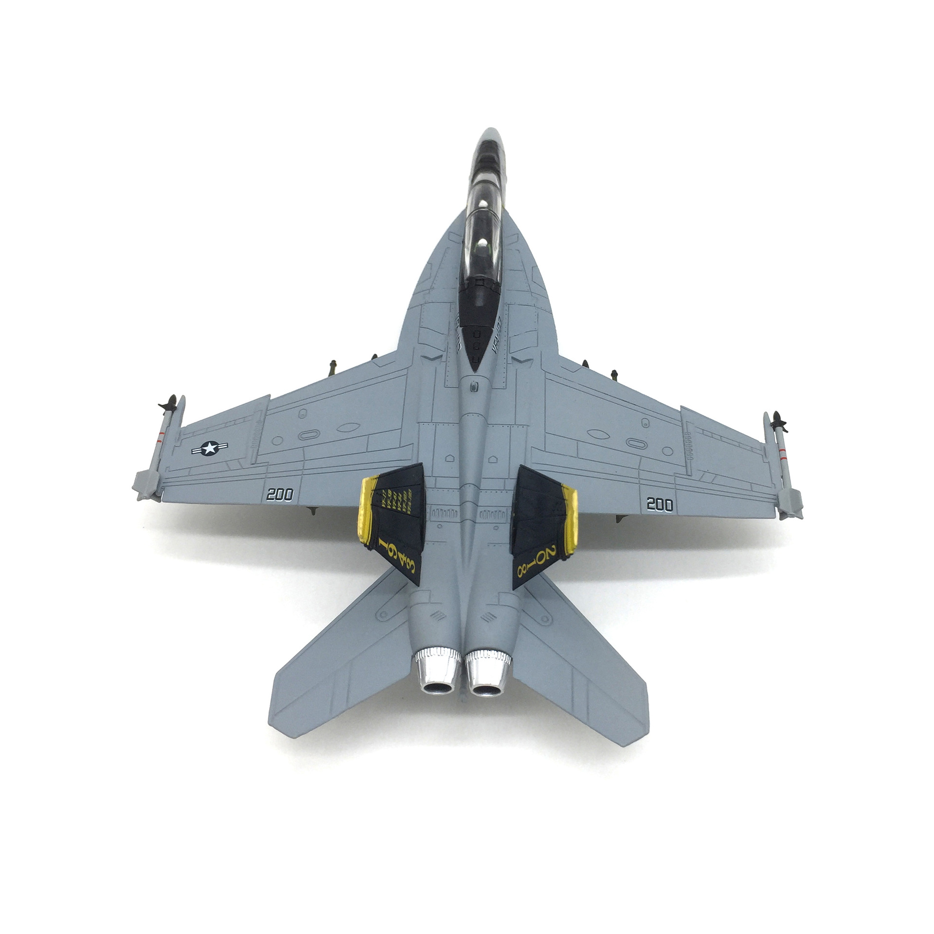 1:100美国f-18b strike fighter战斗攻击机仿真合金飞机模型