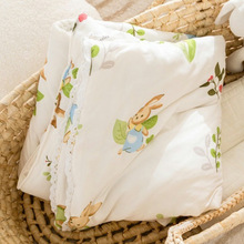 A类针织棉儿童夏凉被夏季薄款宝宝空调被幼儿园春秋小被子可机洗