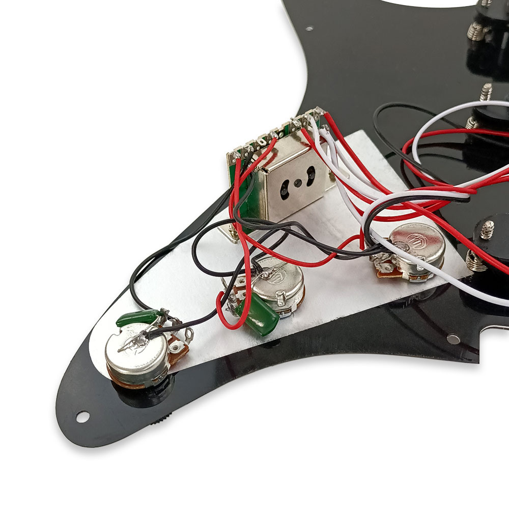 电吉他单单单双切面板拾音器电吉他面板拾音器st单单单面板拾音器