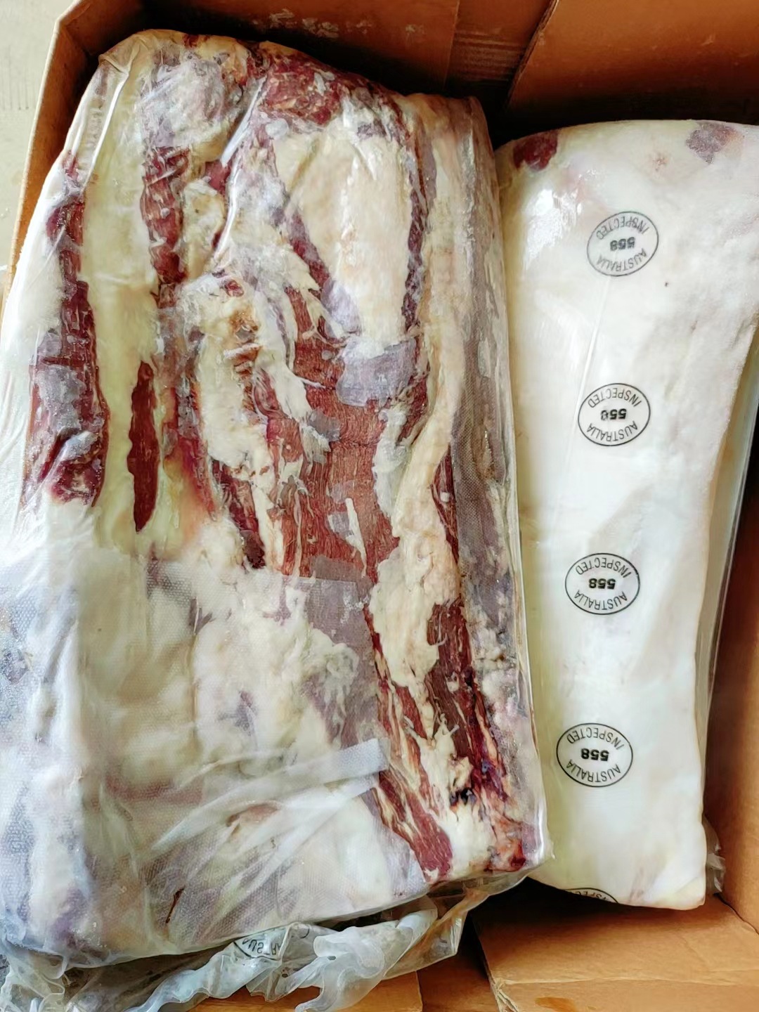 澳洲558厂安格斯谷饲300天t骨m3 牛肉牛排烤肉火锅进口供应西餐厅