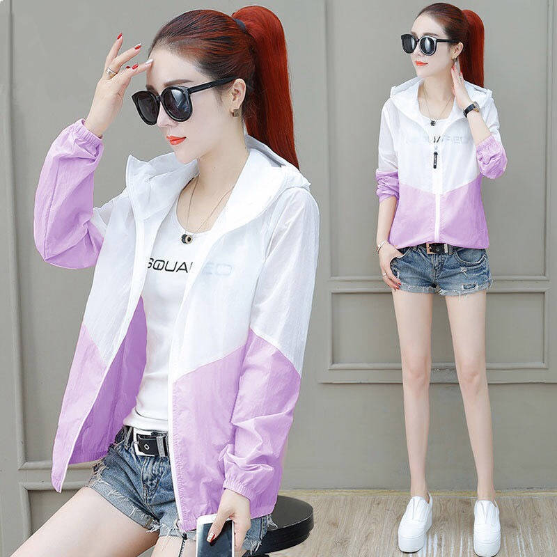 Sun Protection Clothing Women's UV Protection 2023 Spring and Autumn Summer New Korean Style Thin Ins Coat Women Loose Sun-Proof Clothes