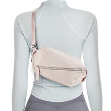 机能单肩包女士斜挎双肩背包运动瑜伽健身手提包lulu休闲斜挎胸包