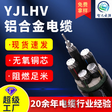 厂家定制铝合金电缆YJHLV  国标铠装电缆YJHLV22多芯电缆价格优惠