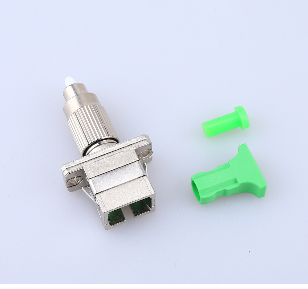 fc公-sc母apc转换头光纤跳线单模对接光功率计红光笔适配器电信级