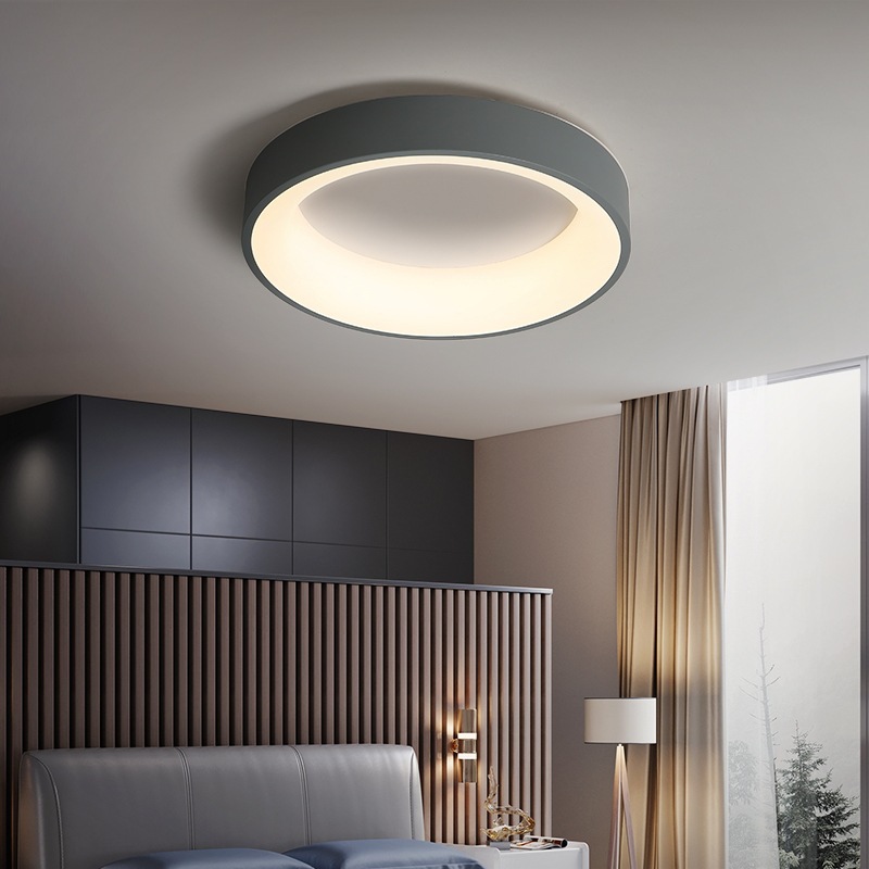 北欧led家用吸顶灯卧室客厅灯简约现代大气极简主卧室灯具灯饰
