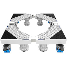 批发洗衣机底座通用托架可移动万向轮加高冰箱空调架落地调节防震