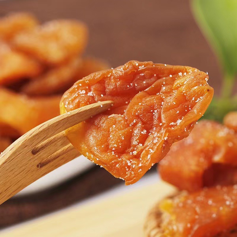 四川枇杷干原味竹蜂盐特级无核古法农家水果干蜜饯果脯零食