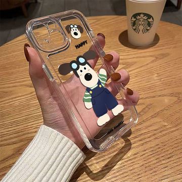 卡通iphone11手机壳14pro透明13女12苹果xsma软xr/x防摔67套8plus