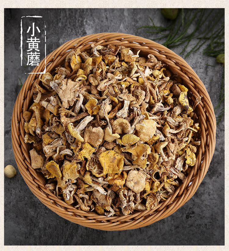 东北特产小黄蘑菇榆黄蘑干货蘑菇松树黄油菌香菇小鸡炖蘑菇
