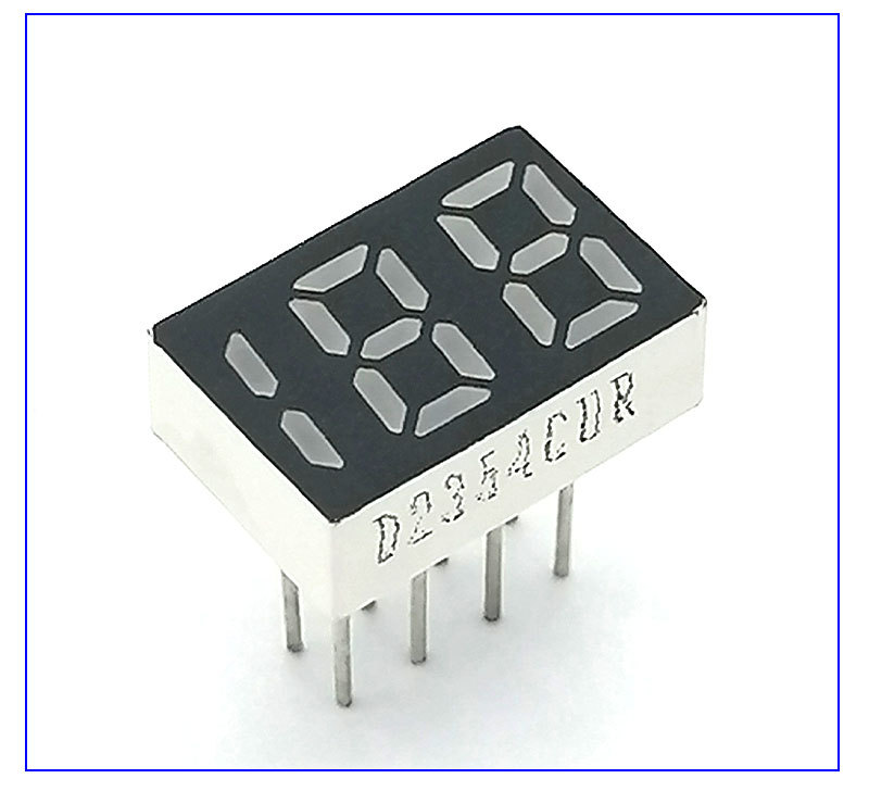 厂家直供led数码管红光高亮数码显示屏小数点七段188数码管批发