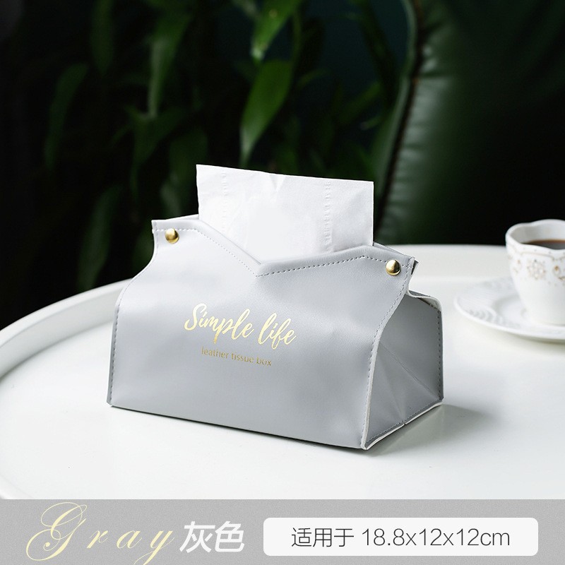 Internet Celebrity Tissue Box Home Living Room Modern Napkin Paper Box Nordic Style Ins Creative Tissue Box Simple