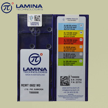 Lamina数控刀片RCMT0602MO LT10硬质合金PVD涂层正品承诺 新包装
