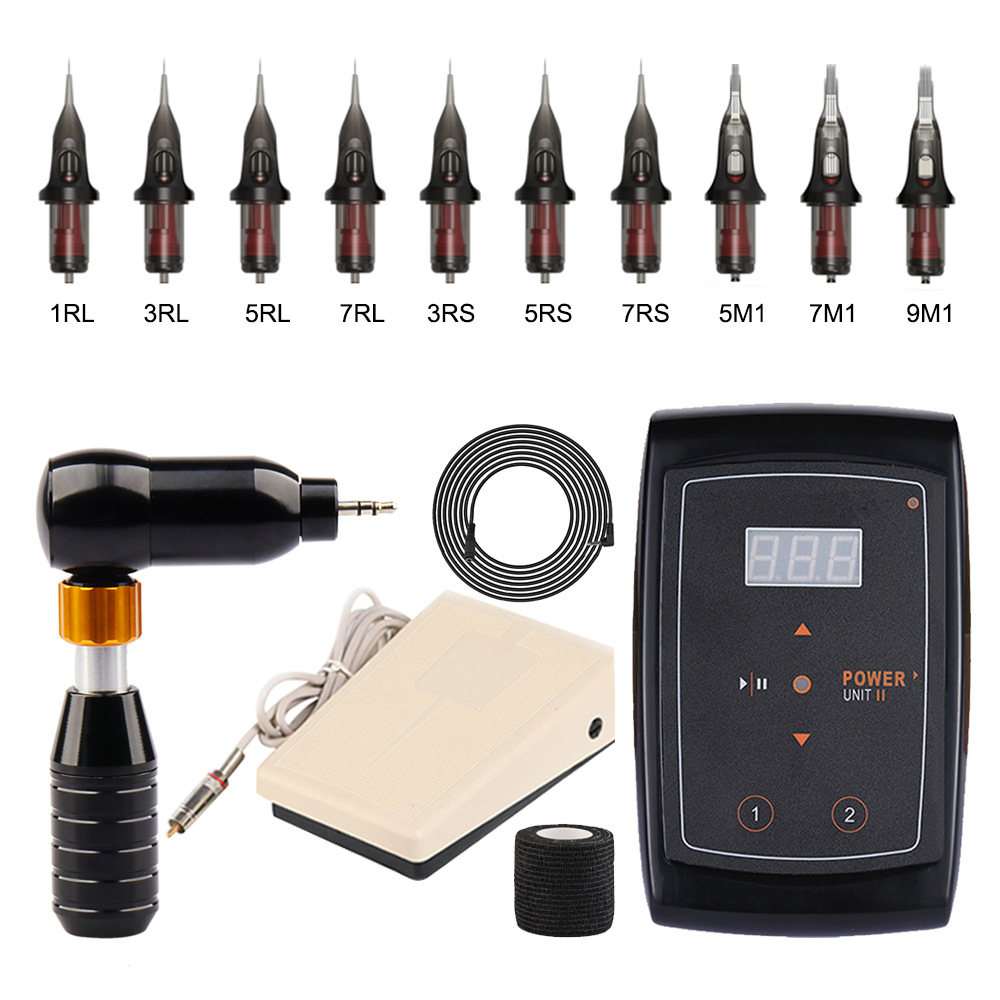 exclusive for cross-border wholesale motor tattoo all-in-one tattoo kit stabilized voltage power supply tattoo kit