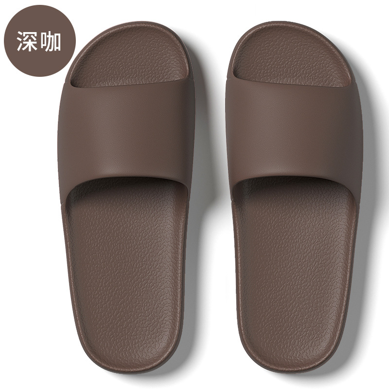 Lightweight Eva Slippers Women's Summer Household Bathroom Non-Slip Men's Soft Bottom Slip-on Slippers Men's Wholesale