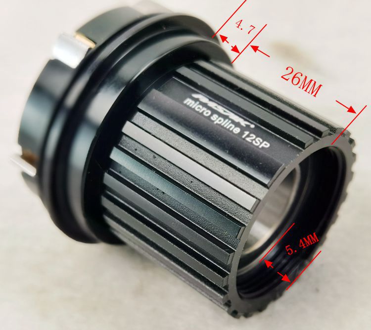 自行车塔基山地车飞轮座hg/ms/xd/xdr 11速12速卡飞微花键六爪铝