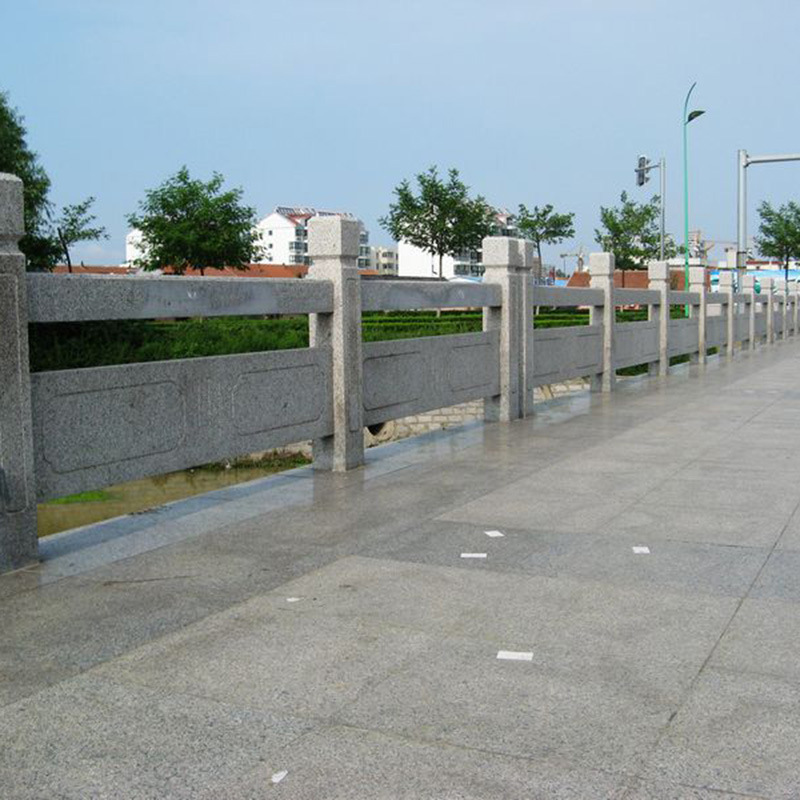 花岗岩 石材栏杆 镂空护栏 大理石栏杆 石栏板雕刻 景区乡村入口