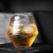 批发北欧锤纹玻璃杯创意威士忌杯洋酒杯啤酒杯家用果汁杯一件代发