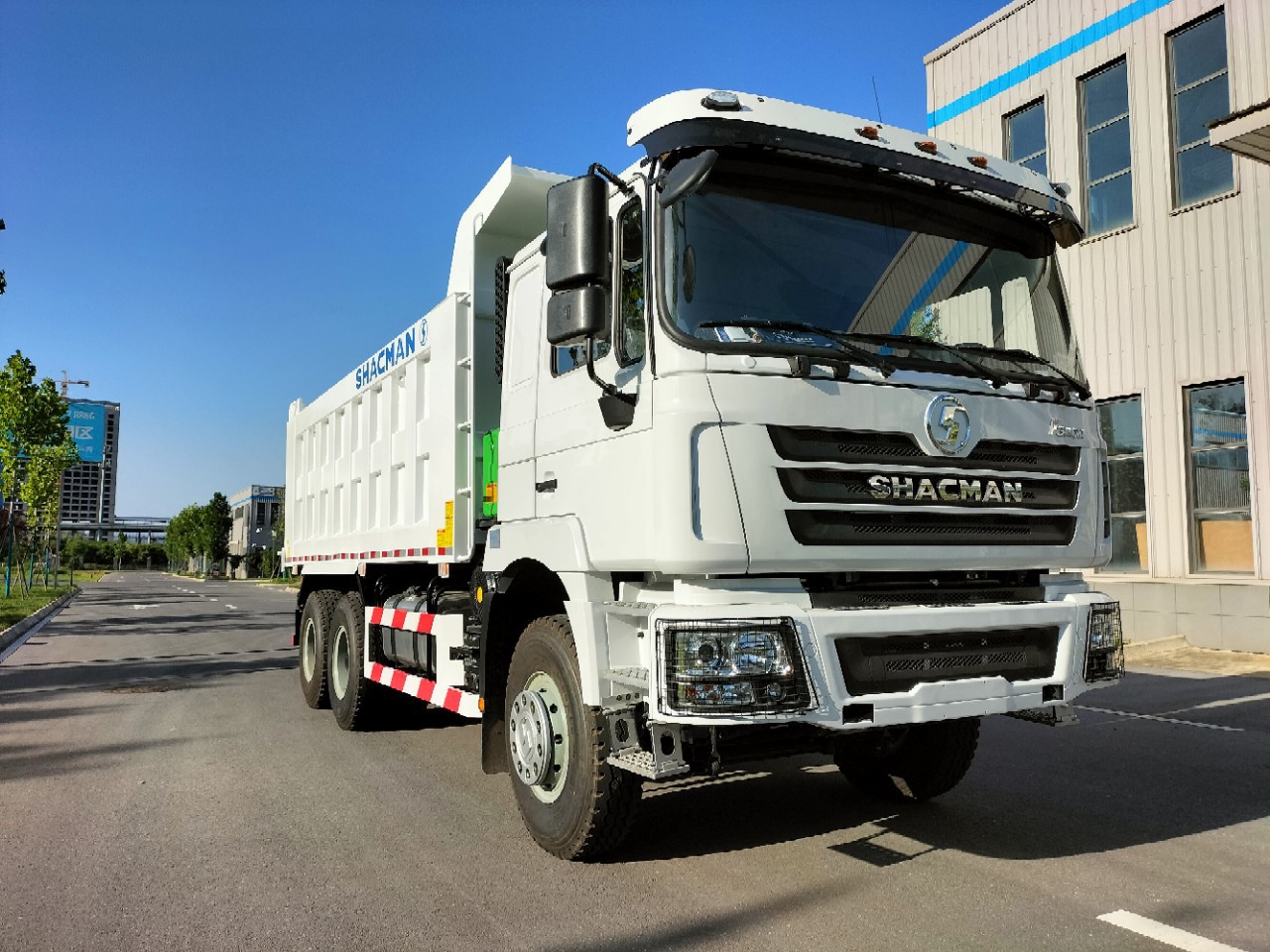 陕汽shacman自卸车340/380马力出口非洲西非五国科特尼日尔布基纳