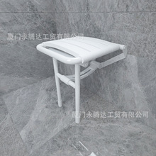 浴室折叠凳老人无障碍洗澡坐凳卫生间壁挂防摔防滑上翻座椅淋浴凳