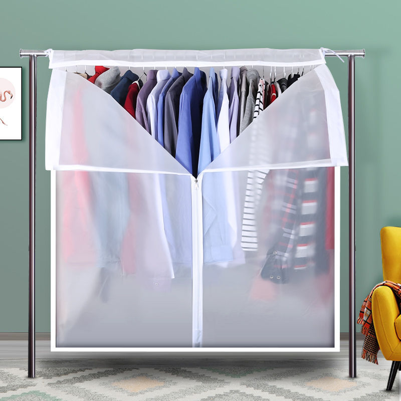 衣罩防尘套家用封闭衣服防尘罩透明衣物挂式袋套子大衣收纳挂衣袋