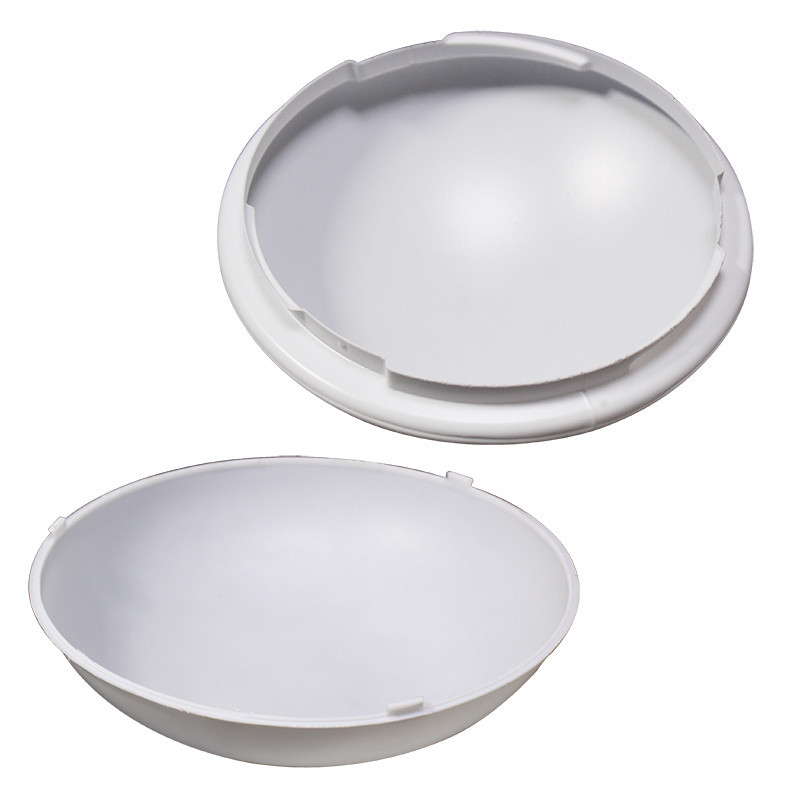 圆形简约现代外壳漩口卡扣老款配件工程走廊厨卫卧室led吸顶灯罩