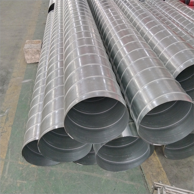 304不锈钢螺旋风管 加工圆形不锈钢风管除尘排烟不锈钢螺旋风管