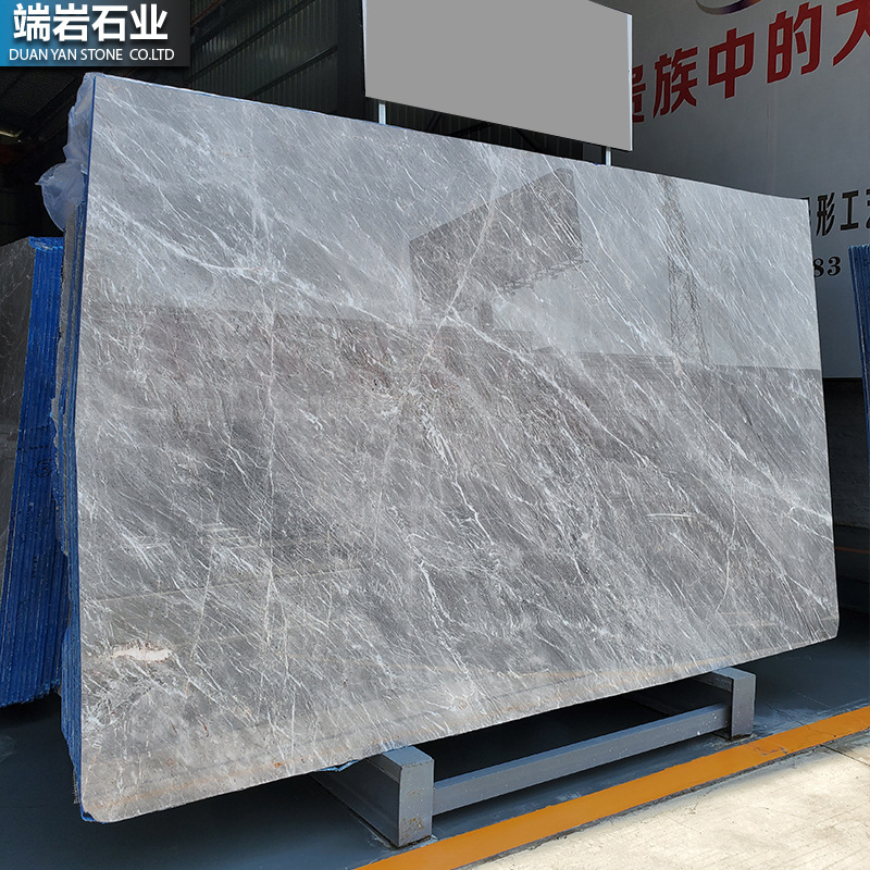 凯恩斯灰意大利灰色天然大理石厂家石材制定别墅酒店墙面板材