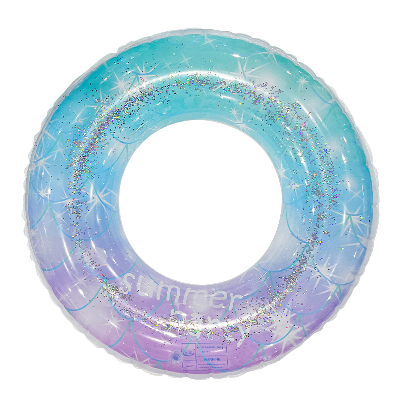 New Children's Swimming Ring Thickened Outdoor Inflatable Float Water Wing Internet Celebrity Life Buoy Underarm Swimming Ring Swim Ring Wholesale