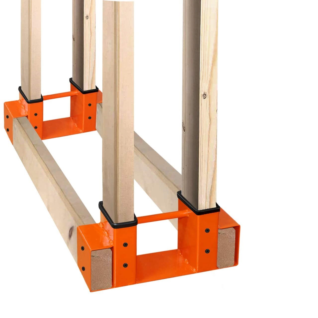 栅栏立柱底座 脚手架固定座 秋千架固定件(单件)