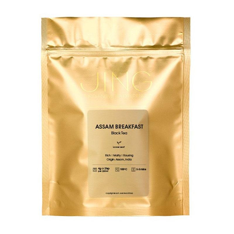 JING英国进口茶源1kg/袋装散茶量贩装红茶绿茶调味花草茶普洱乌龙