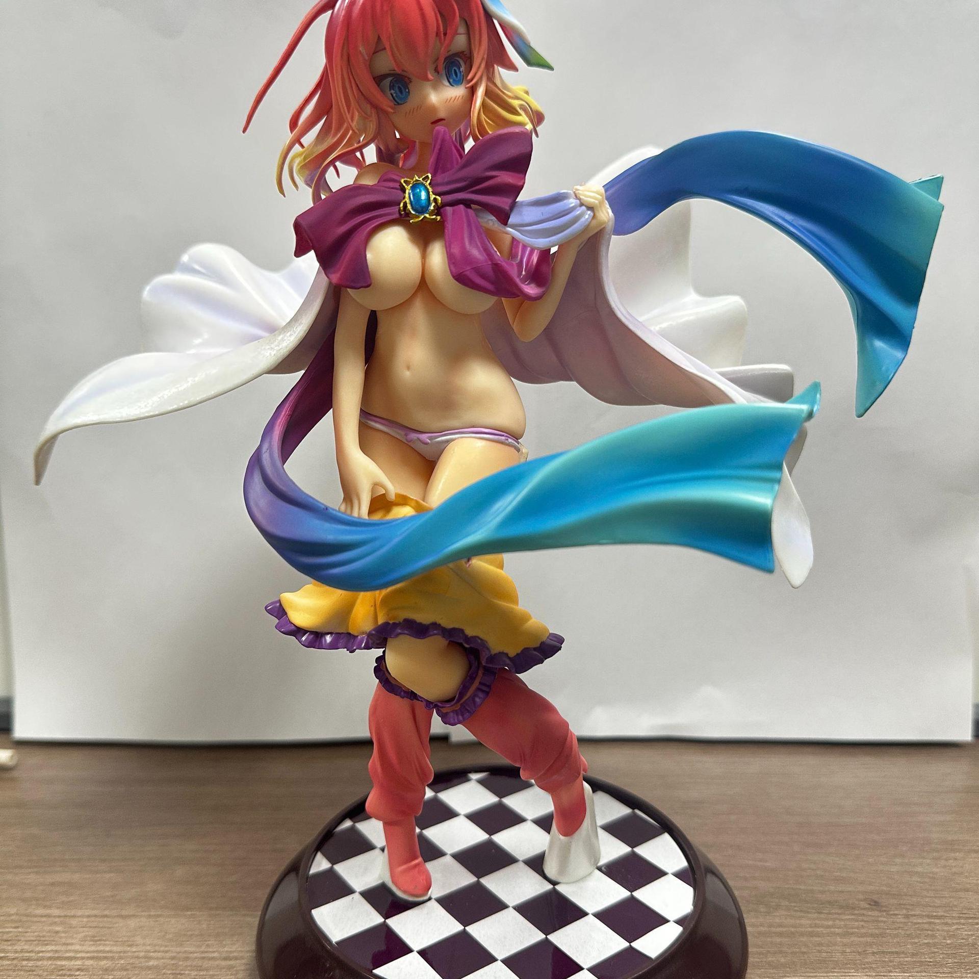 游戏人生史蒂芬妮多拉手办日本美少女q版动漫模型二次元周边摆件