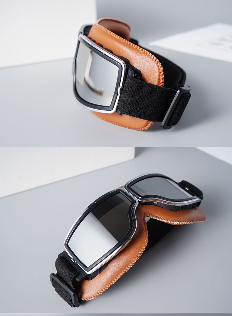 户外骑行运动眼镜皮套卡丁风镜摩托车越野战术防风沙滑雪骑士装备