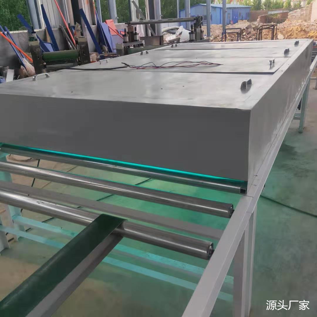 石材表面自动贴皮机 贴木皮瓷片 pur热熔胶自动贴面机加工厂家