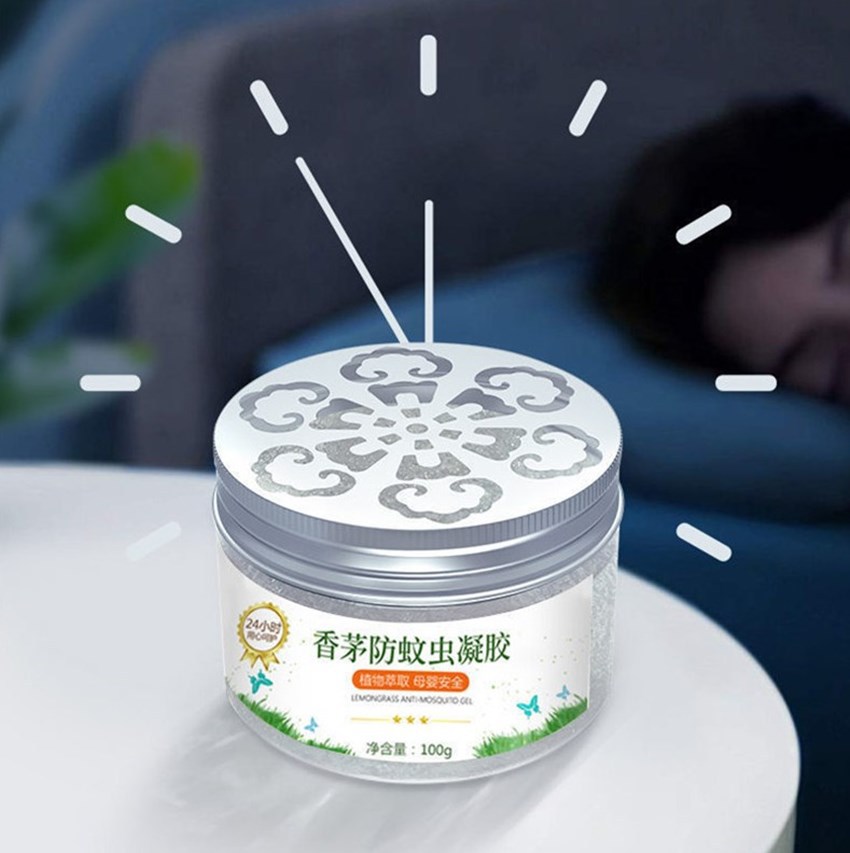 香茅防蚊虫凝胶香味家用防虫防蚊家用室内驱蚊香膏批发