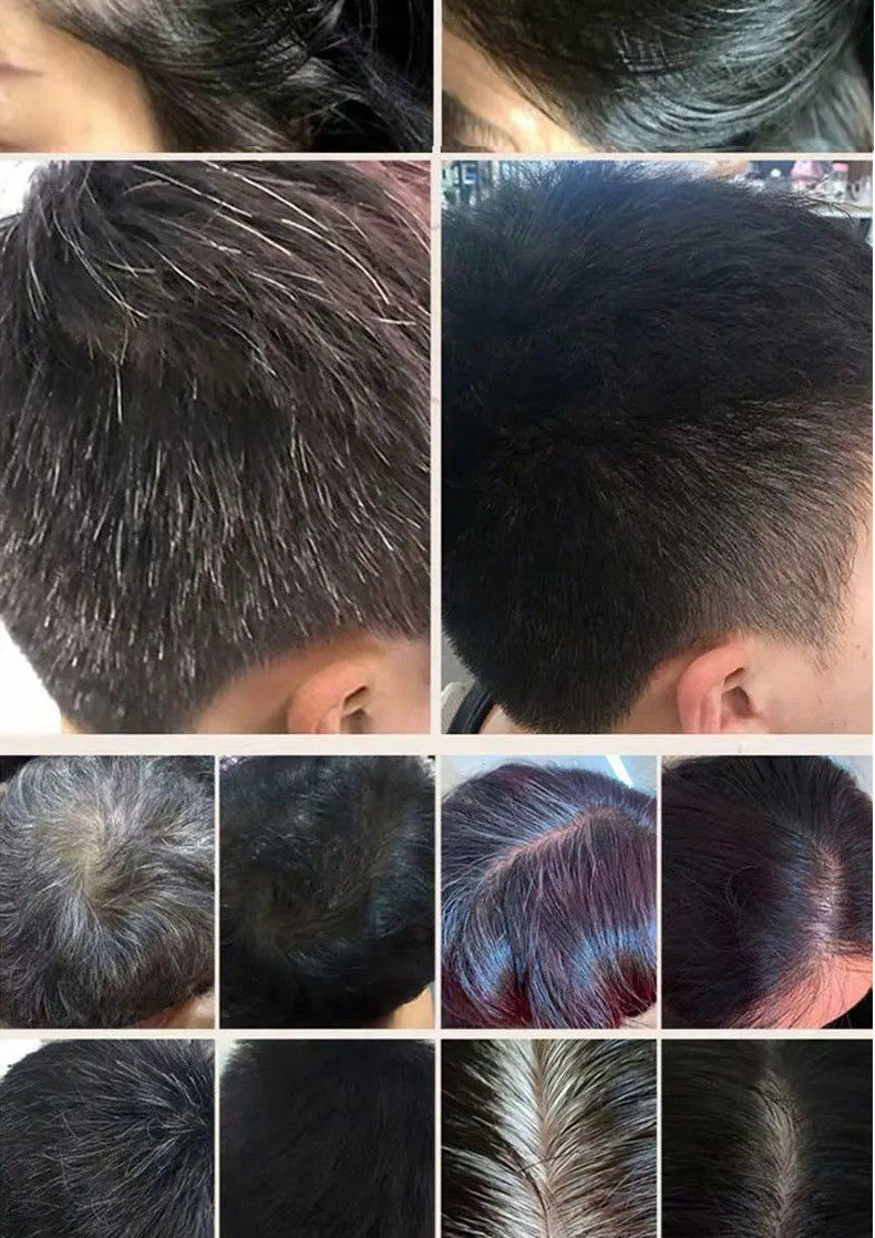 白发克星转黑发喷雾中老年少白头变黑神器防脱乌发液何首乌洗发水