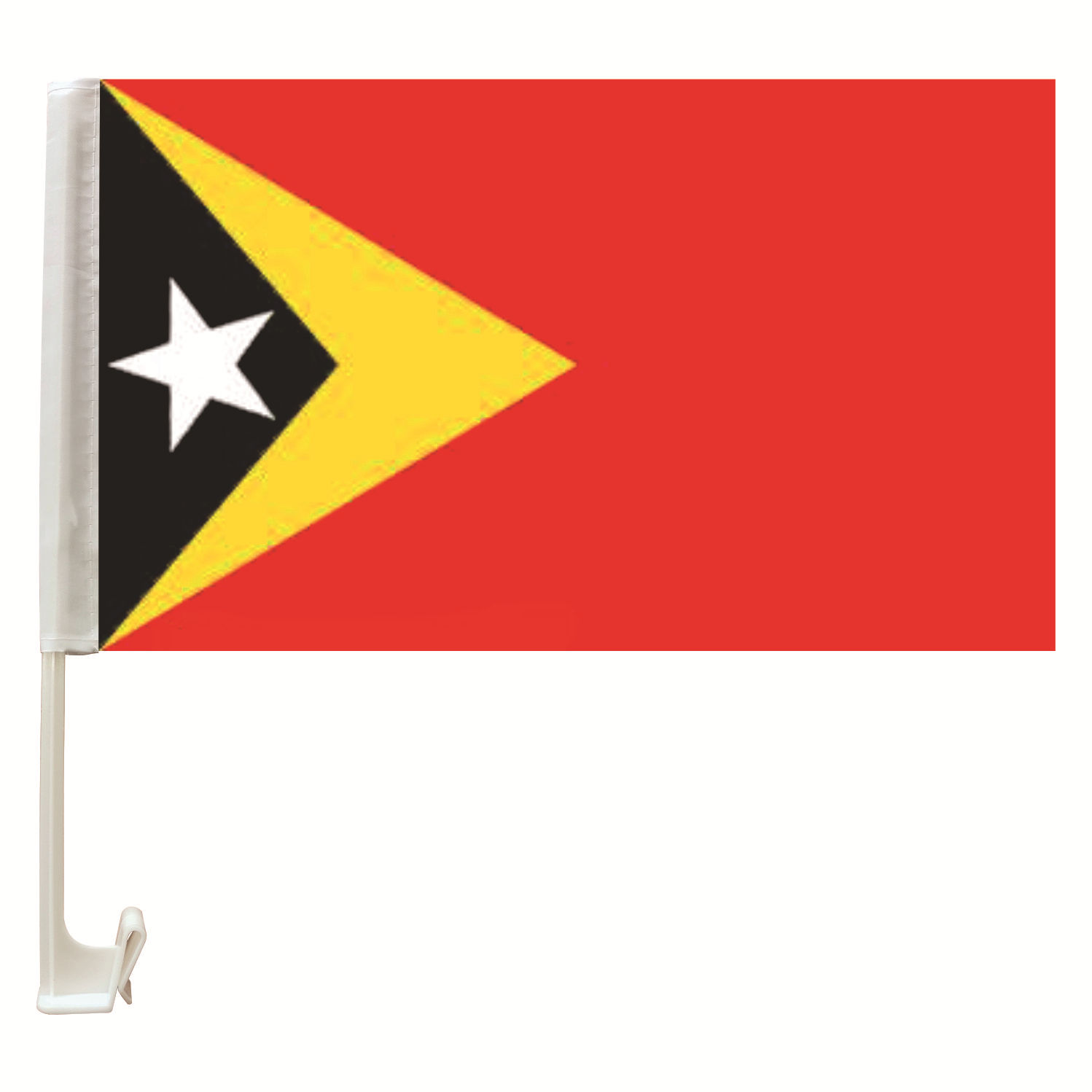 【厂家供应】东帝汶国旗定制30*45汽车旗球迷节日旗大选旗帜定做
