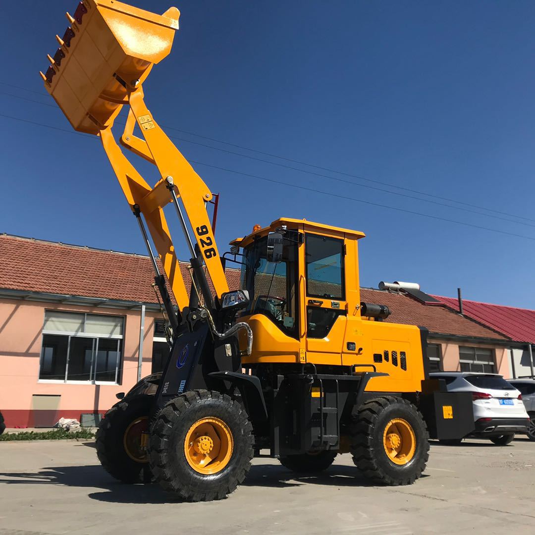 小型轮式装载机 柴油装载机 全新小型四驱建筑机械 铲车