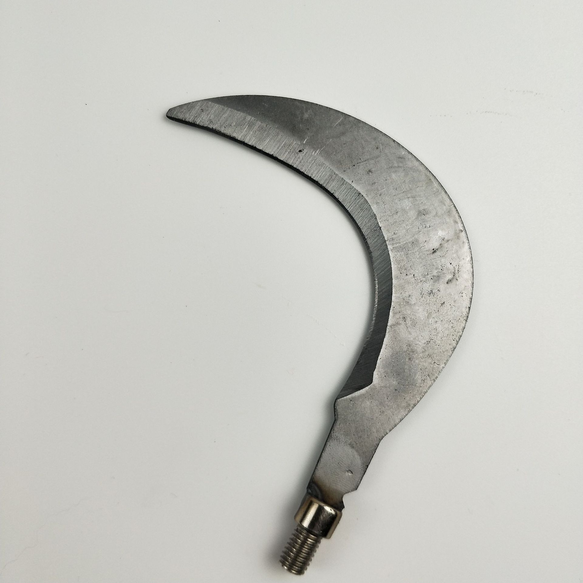 钓鱼除草器 抓钩割草镰刀抄网杆用 水草刀大割草刀钓鱼刀具